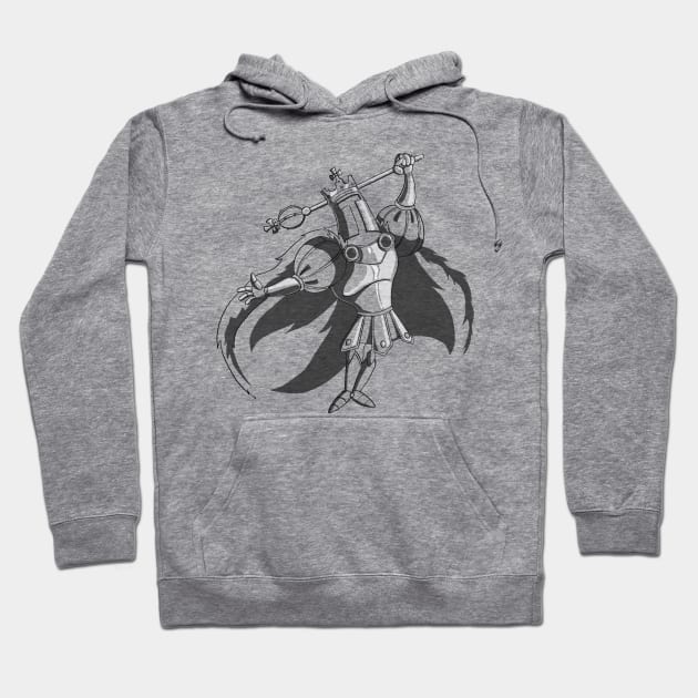 King Knight Silhouette Hoodie by Fishonastick